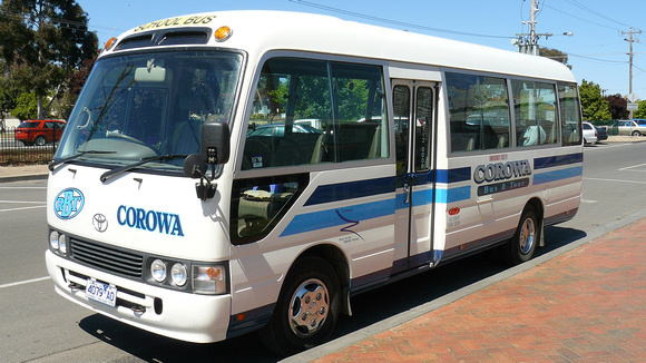 4079AO Arakawa Toyota Coaster HZB50R.