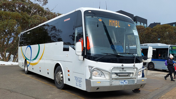 Mansfield Mt Buller Bus Lines #79 7942AO Higer A30 Scania K310IB